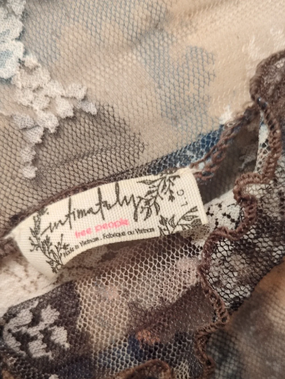 Free People Sheer Mock Neck Tank - Picture 2 of 4